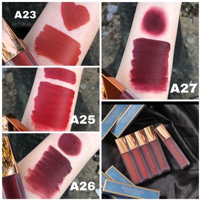 Son A26 đỏ nâu - A25 đỏ gạch nắp vàng Handmade sẵn đủ các màu | BigBuy360 - bigbuy360.vn