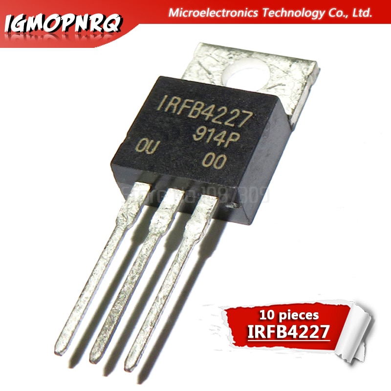 Bộ 10 phụ kiện điện trở IRFB4227PBF IRFB4227 TO-220