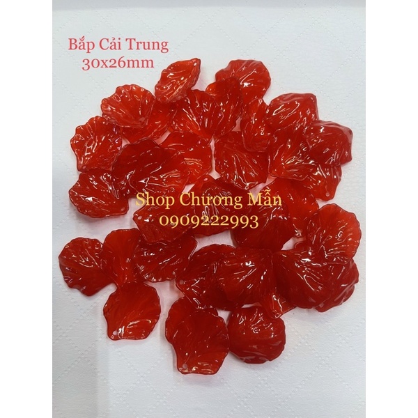 100G Cánh Bắp Cải Pha Lê Nhựa Giá Sỉ [Nhỏ&amp;Trung]