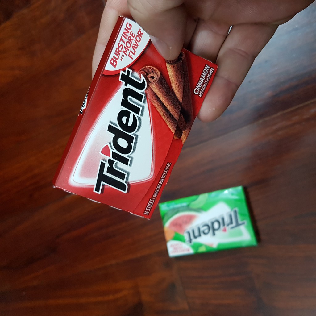 Kẹo cao su Trident Mỹ gói 14 miếng | BigBuy360 - bigbuy360.vn