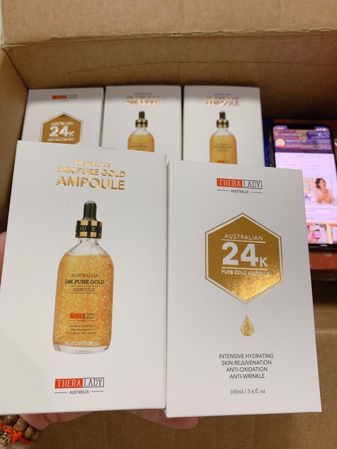 Serum tinh chất Vàng 24k của Úc Thera Lady 100ml