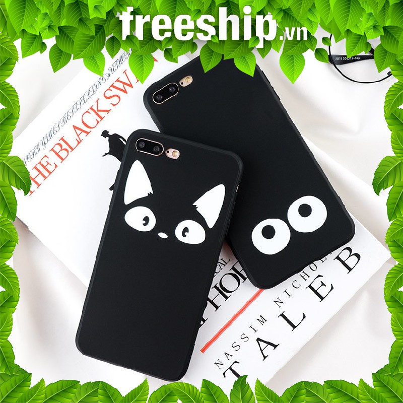 Ốp điện thoại Ốp lưng hoạt hình mèo dễ thương iphone 6/6plus/6s/6s plus/6/7plus/8/8plus/x/xs/xs max/11/12promax a323