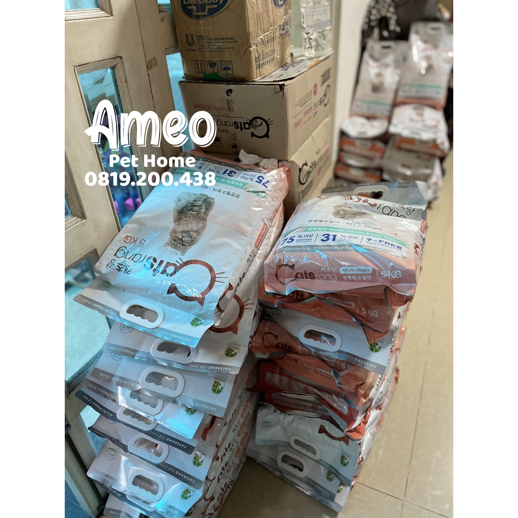 Catsrang 1kg | Thức ăn mèo Hàn Quốc Catsrang Catseye 1kg