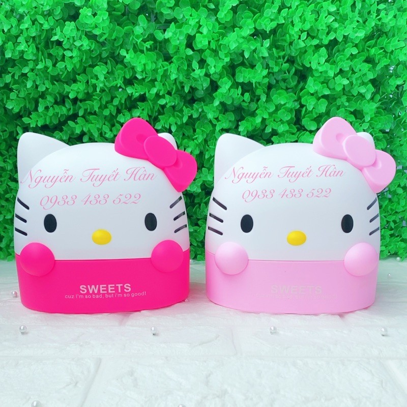 Hộp đựng khăn giấy cuộn Hello Kitty