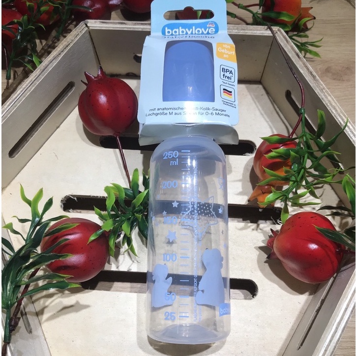 Bình Sữa - BabyLove chính hãng - Có van chống sặc - 150ml - 250ml