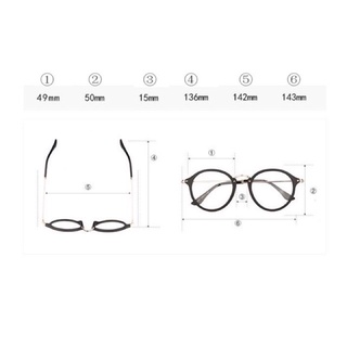 Kính gọng sắt cute (hàng loại 1)