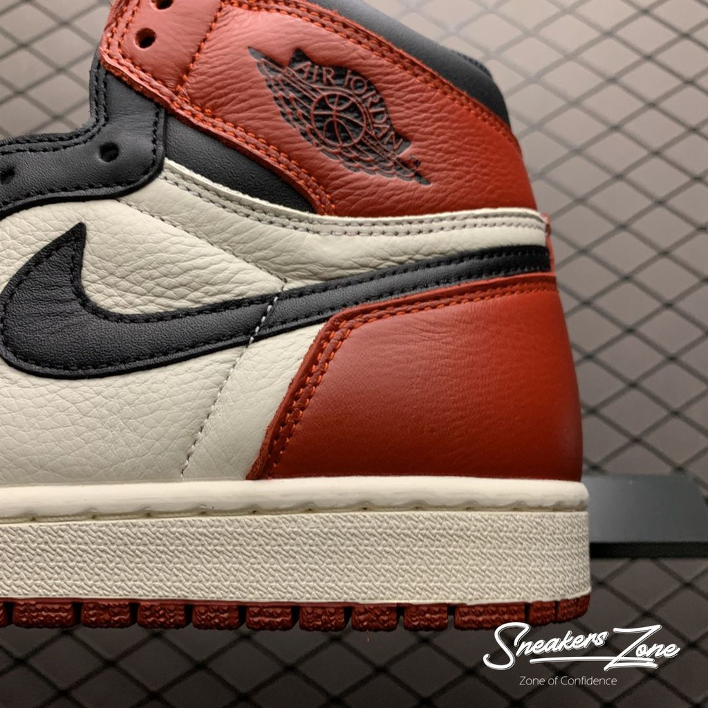 (FREESHIP+HỘP+QUÀ) Giày thể thao AIR JORDAN 1 Retro High Bred Toe màu đỏ trắng cao cổ Cho Cả Nam Và Nữ | BigBuy360 - bigbuy360.vn