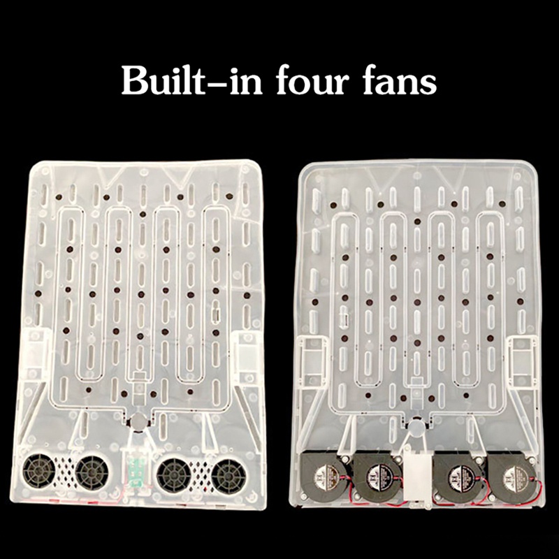 Quạt làm mát USB màu xám thông dụng cho ghế ngồi xe hơi