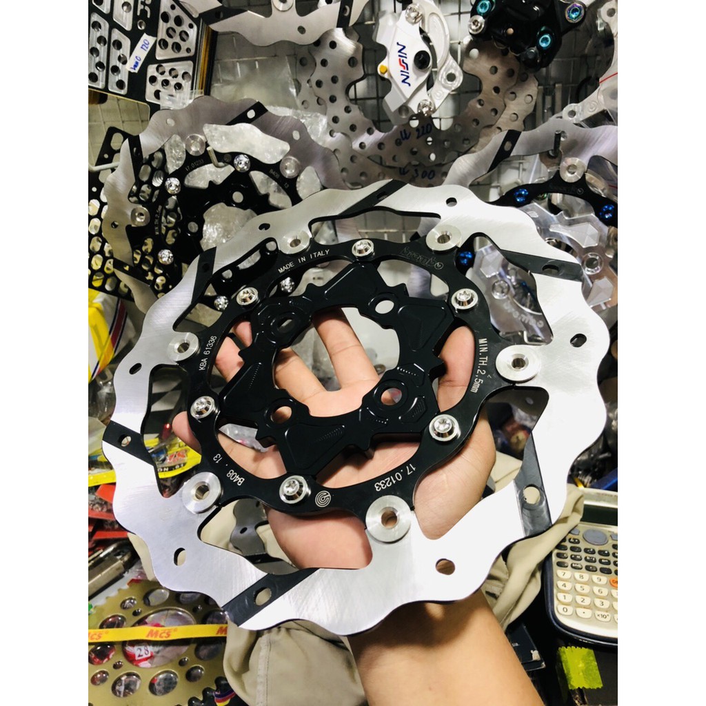 Đĩa KTM size 260mm có luôn lòng nhé anh em
