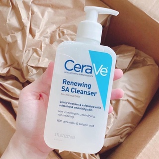🦋 Sữa rửa mặt CERAVE SA Renewing CLEANSER 237ml