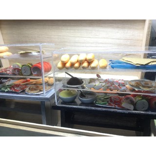 QUẦY BÁNH MÌ THỊT MINI ĐẤT SÉT NHẬT