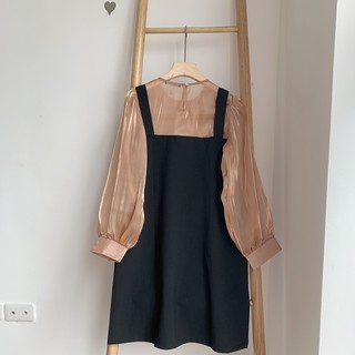 Váy yếm pha tay bồng TKV30 1994closet
