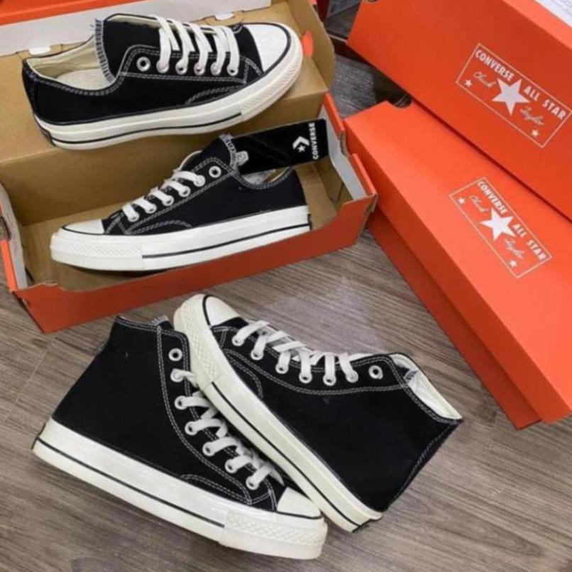 Giày Thể Thao CV Đen cổ cao cổ thấp ⚡️FULL BOX BILL⚡️ nam nữ siêu hot Full Box -1_yhg