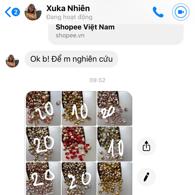 Combo đá găn  móng