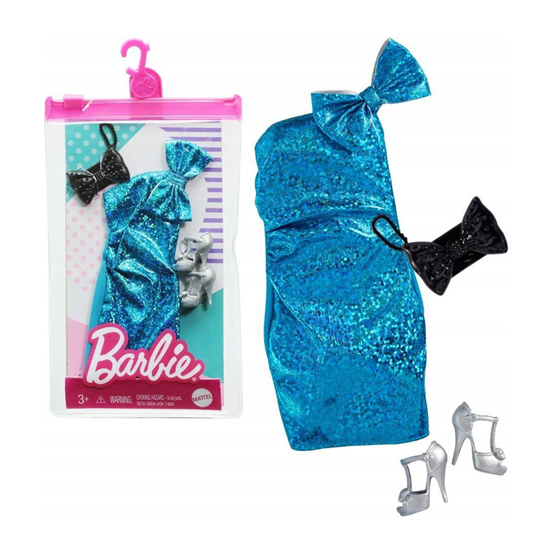 Đồ Chơi BARBIE Phụ Kiện Búp Bê Thời Trang Của Barbie - Sparking Blue GRC01/GWC27