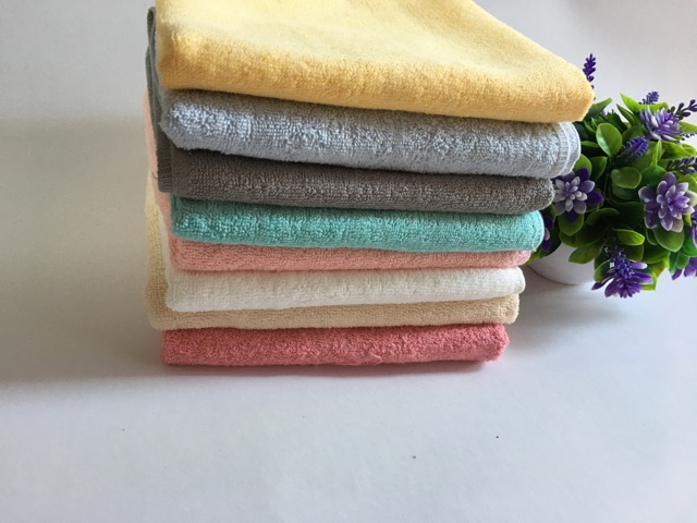 Cotton 35x75cm, khăn lau đầu hàng xuất dư