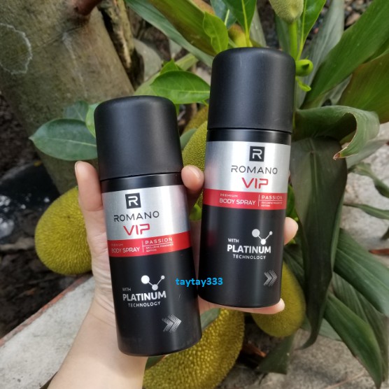 [MẪU MỚI] Xịt Khử Mùi Toàn Thân Cho Nam Romano VIP (150ml)