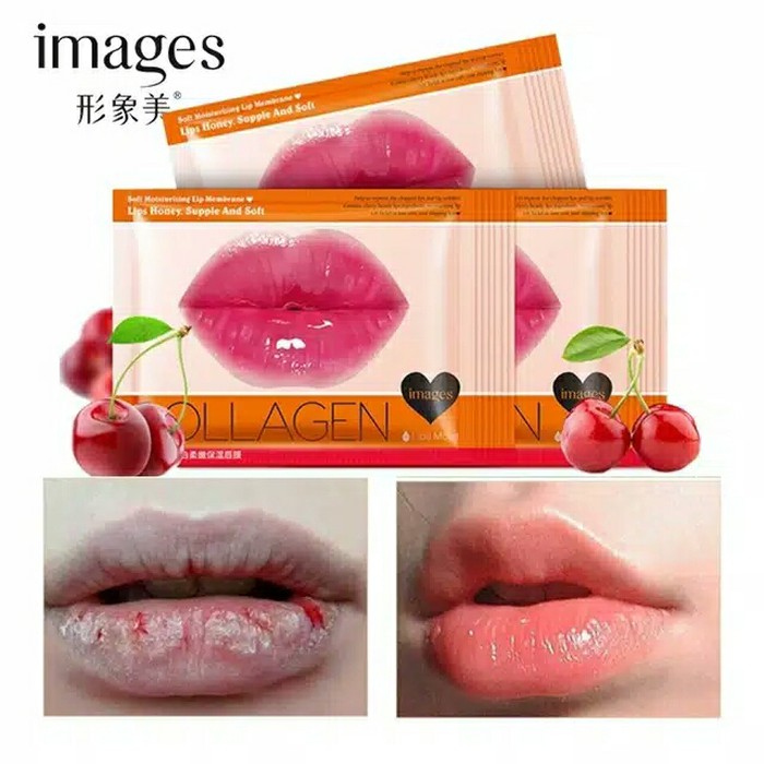 (hàng Mới Về) Mặt Nạ Môi Images Chiết Xuất Mật Ong Collagen Mềm Mại Kiểu Hàn Quốc | BigBuy360 - bigbuy360.vn
