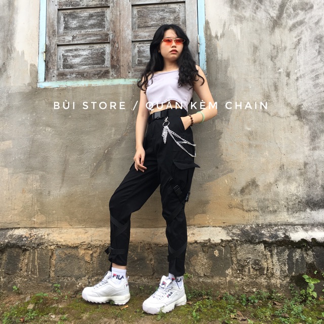 QUẦN PLANT BOX kèm chain ( có thể chọn lấy betl hoặc lấy 4 sợi quấn chân)