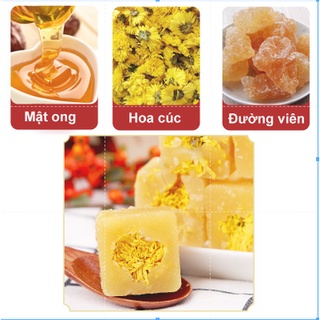 (500g) Trà hoa cúc đường phèn mật ong