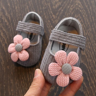 [ Hàng cao cấp ] Giày tập đi em bé, mềm mại đính hoa dễ thương cho bé I Giày tập đi cho bé