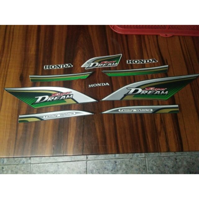 Bộ tem Super Dream 2014 màu xanh