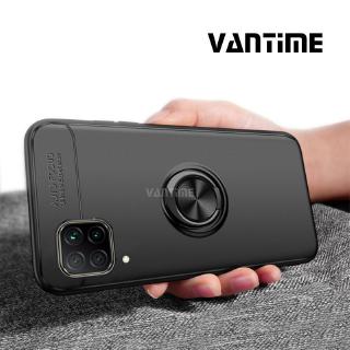Ốp điện thoại TPU dẻo siêu mỏng có khuyên nam châm 360 độ Huawei Nova 7i