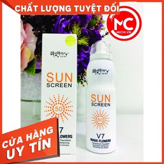 [ HOT ] KEM CHỐNG NẮNG DẠNG XỊT SPRAY PROTECTIVE V7 180ml HÀNG CHUẨN