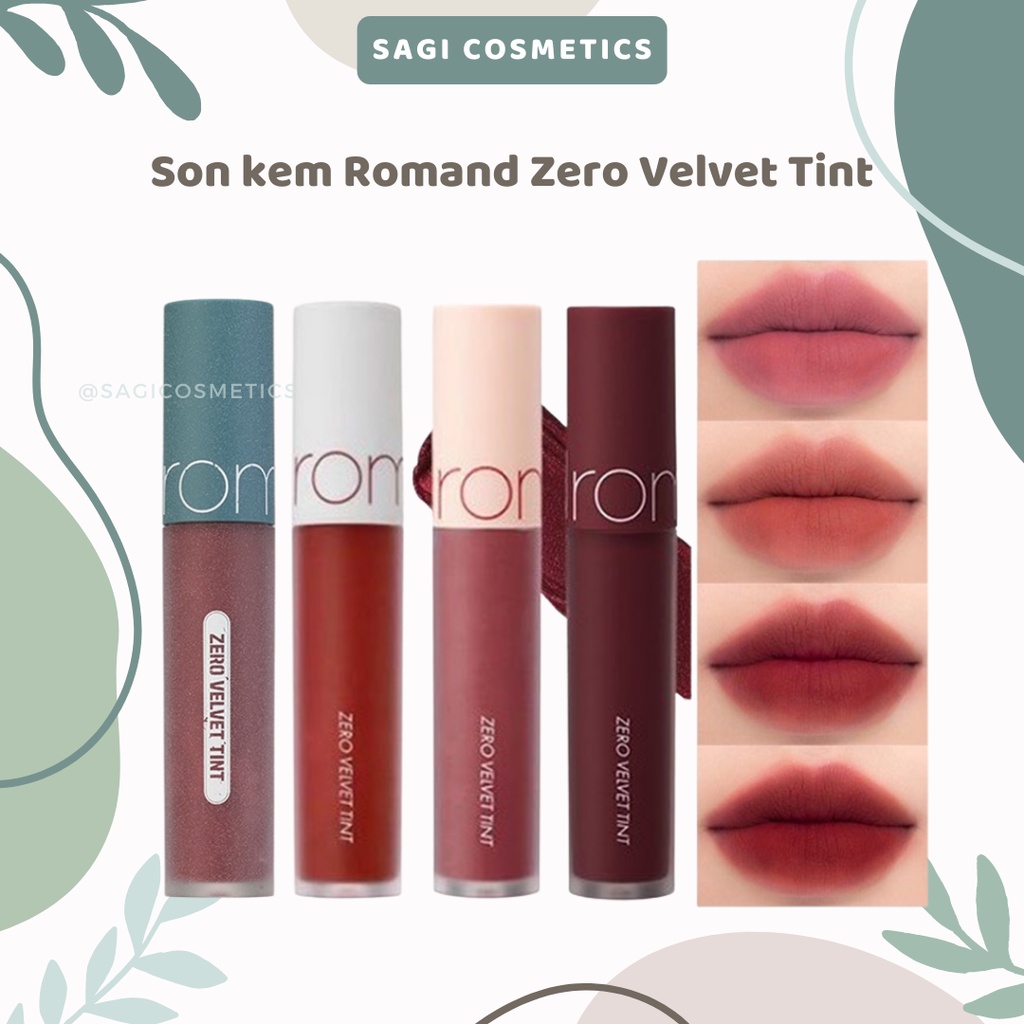 Son Kem Lì Romand Zero Velvet Tint 5.5g