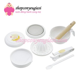 Bộ Chế Biến Ăn Dặm Cho Bé Kiểu Nhật Richell