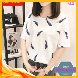 Áo Thun Form Rộng ⚡FREESHIP⚡ Áo phông nữ form rộng chất vải đẹp, thun cotton 4 chiều, mịn, mát, không bị xù M46
