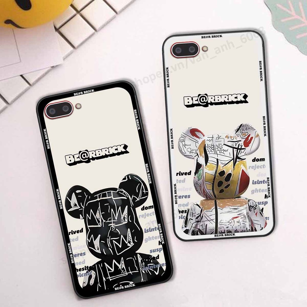 Ốp Oppo A3s / A1k be@r brick mars thời trang, ốp lưng điện thoại viền dẻo siêu chất