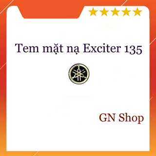 Tem dán mặt nạ xe exciter 135 - ex 135 kích thước 3 cm