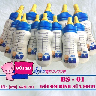 Gối Ôm Bình Sữa Cho Bé 60cm