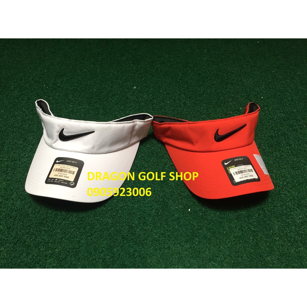 Mũ golf Nike visor  thể thao  ( Mũ chơi gôn nửa đầu )  [Hàng Chính Hãng 100%]