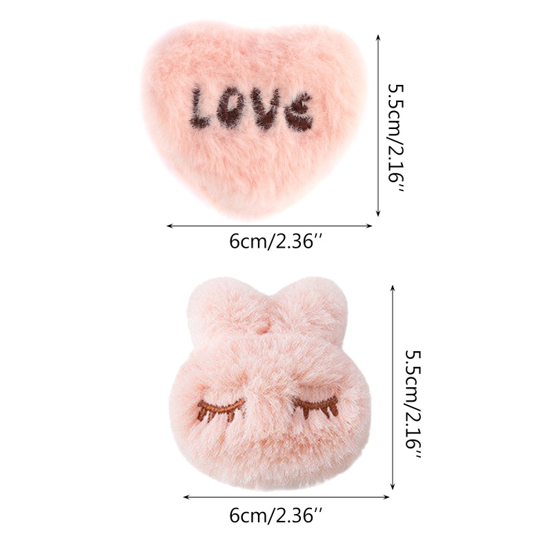 Bộ 8 Kẹp Cố Định Chăn Bông Hình Thỏ Hoạt Hình Siêu Dễ Thương