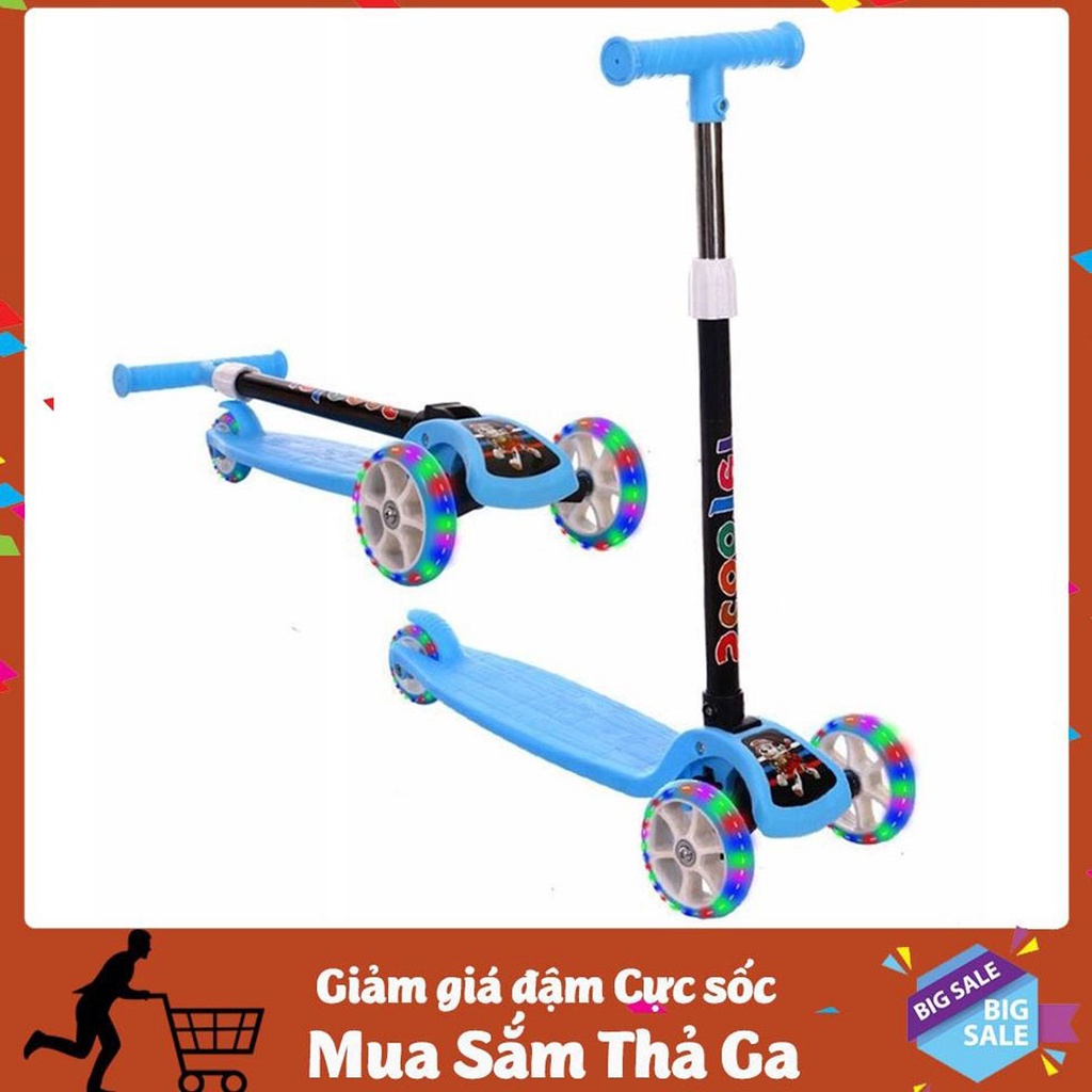 Xe trượt Scooter có bánh phát sáng