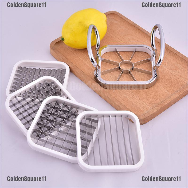 Dụng cụ cắt rau củ trái cây 5 trong 1 bằng thép không gỉ cho nhà bếp