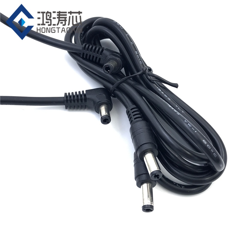 DC Dây Điện Đôi Công Cộng DCPhích Cắm5.5*2.5mmCáp Đậm Công Suất Cao Chuyển Thẳng