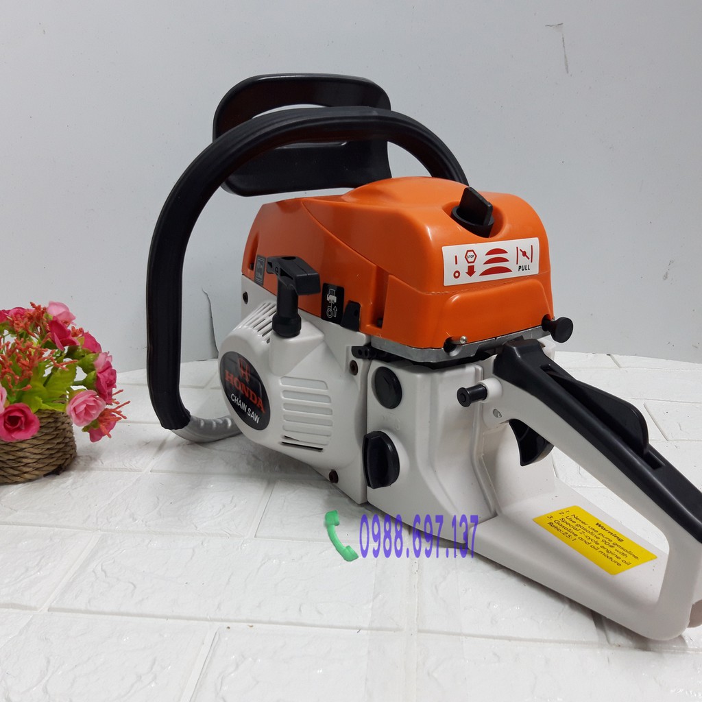 máy cưa xăng HO NDA 58CC CHAINSAW ORANGE 55cm