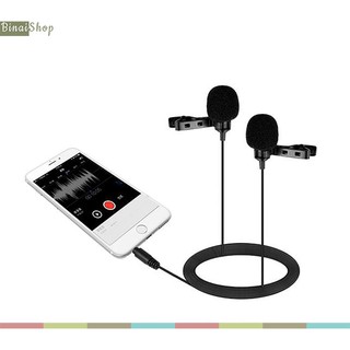 Cặp micro cài áo cho điện thoại Koolsound Lavalier for moblie (2 mic)