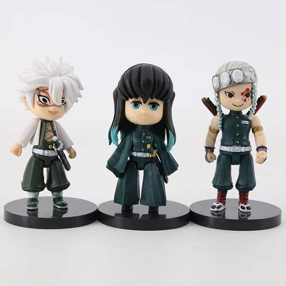 Set 9 Mô Hình Nhân Vật Phim Anime Độc Đáo Chất Lượng Cao