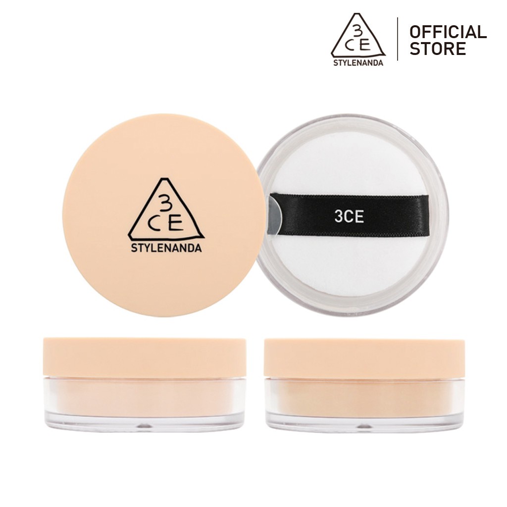 Phấn phủ bột 3CE Stylenanda Natural Finish Loose Powder