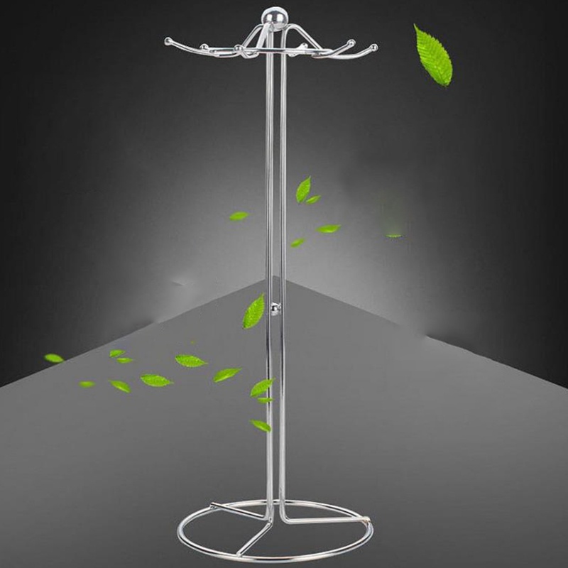 Gia Đình Nev Home 360° Giá Đỡ Dụng Cụ Nhà Bếp Có 6 Móc Dạng Xoay