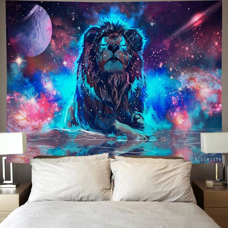 Tranh Vải Decor Hot Nhất Hiện Nay Chất Liệu Lụa Cao Cấp - Tặng Kèm Đèn Led