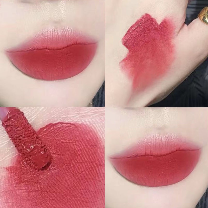 Son môi HOHOKANG màu trắng chất nhung lì mềm mại không dính ly