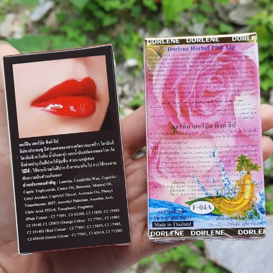 Son Sâm dưỡng môi Dorlene Thái Lan