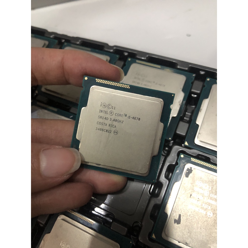 CPU I5 4460 / 4570 / 4590 / 4670 / 4690 SOCKET 1150 - HÀNG THÁO MÁY - bảo hành 1 tháng