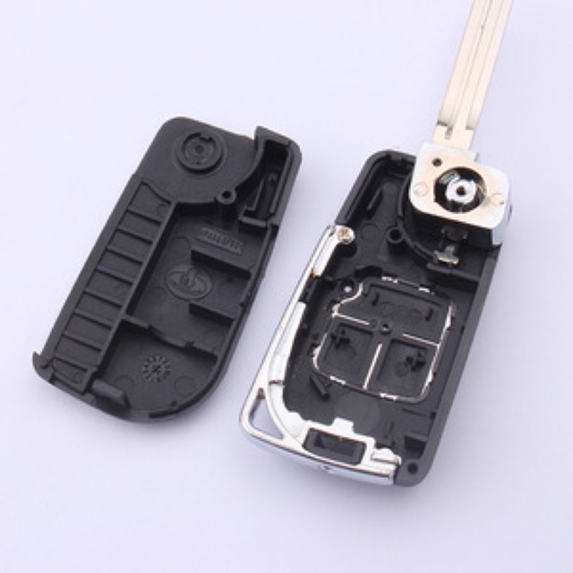 Vỏ Chìa gập thay thế chìa khoá Toyota Vios   2 nút