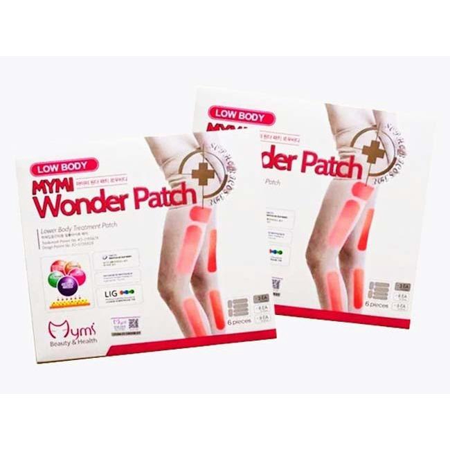 Bộ 3 Miếng Dán Tan Mỡ Đùi Wonder Patch Hàn Quốc